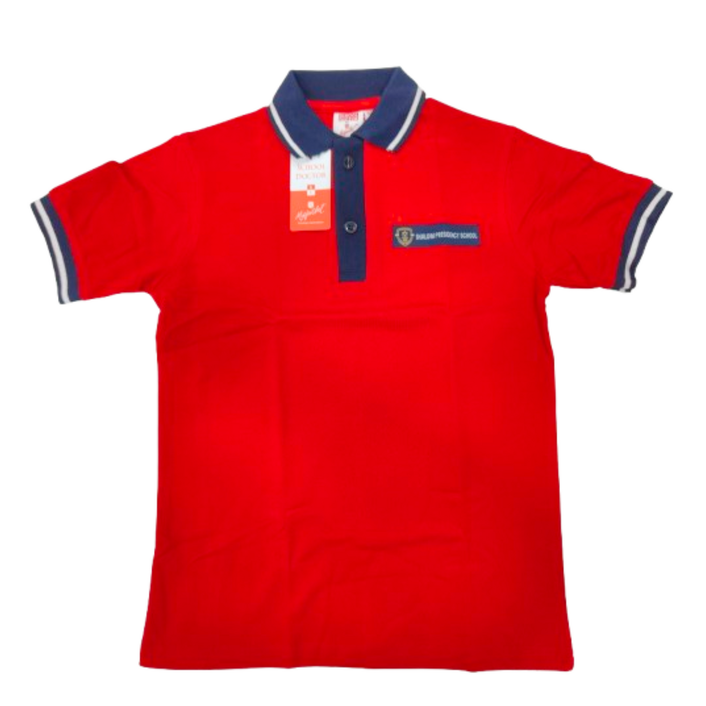 T-Shirt H/S (Red) - Shalom Presidency School