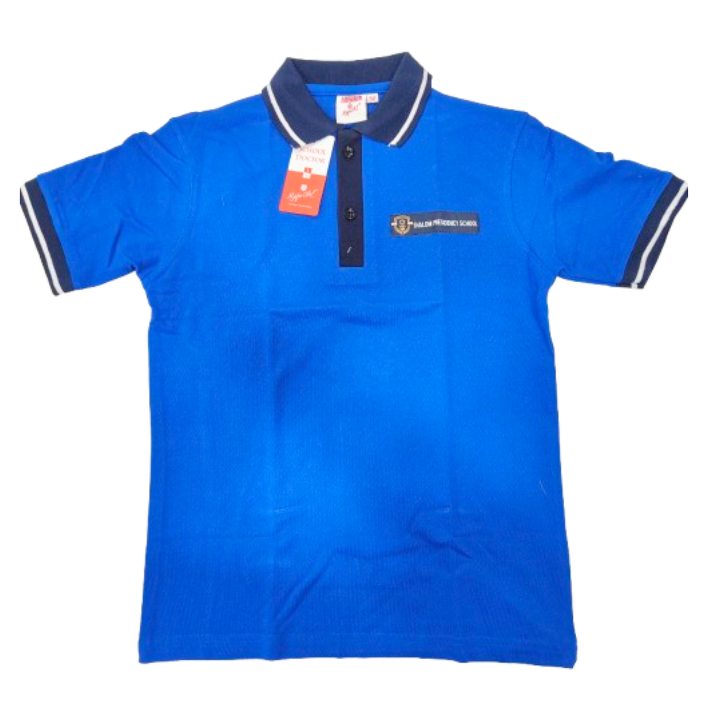 T-Shirt H/S (Blue) - Shalom Presidency School