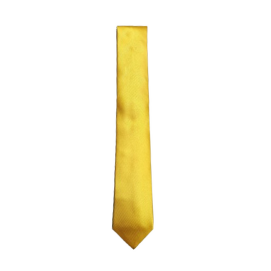 UniformsWala Men Formal Tie (Yellow) | Necktie Formal | Casual Necktie For Men