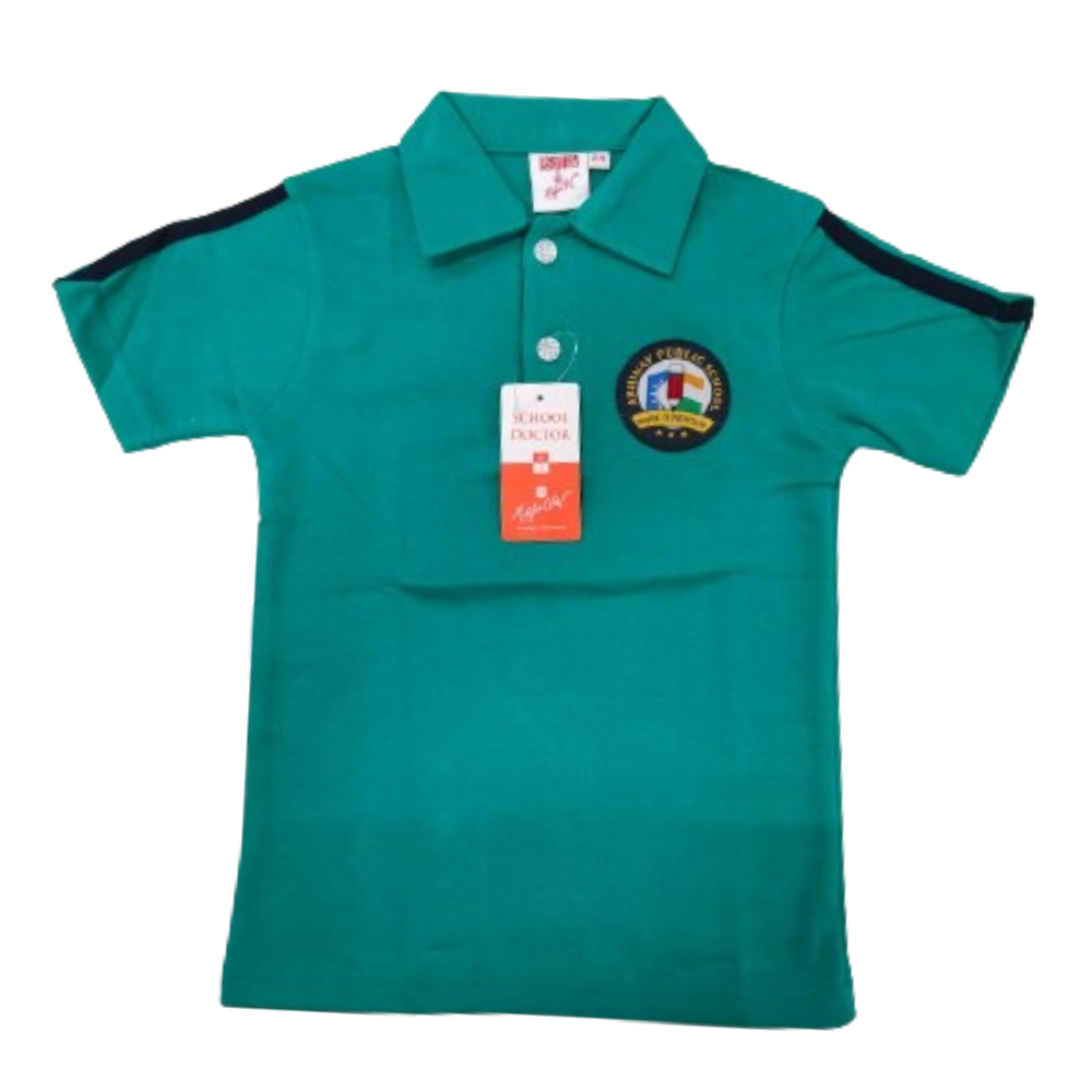 T-Shirt H/S Junior - Abhinav Public School (Rohini) APS