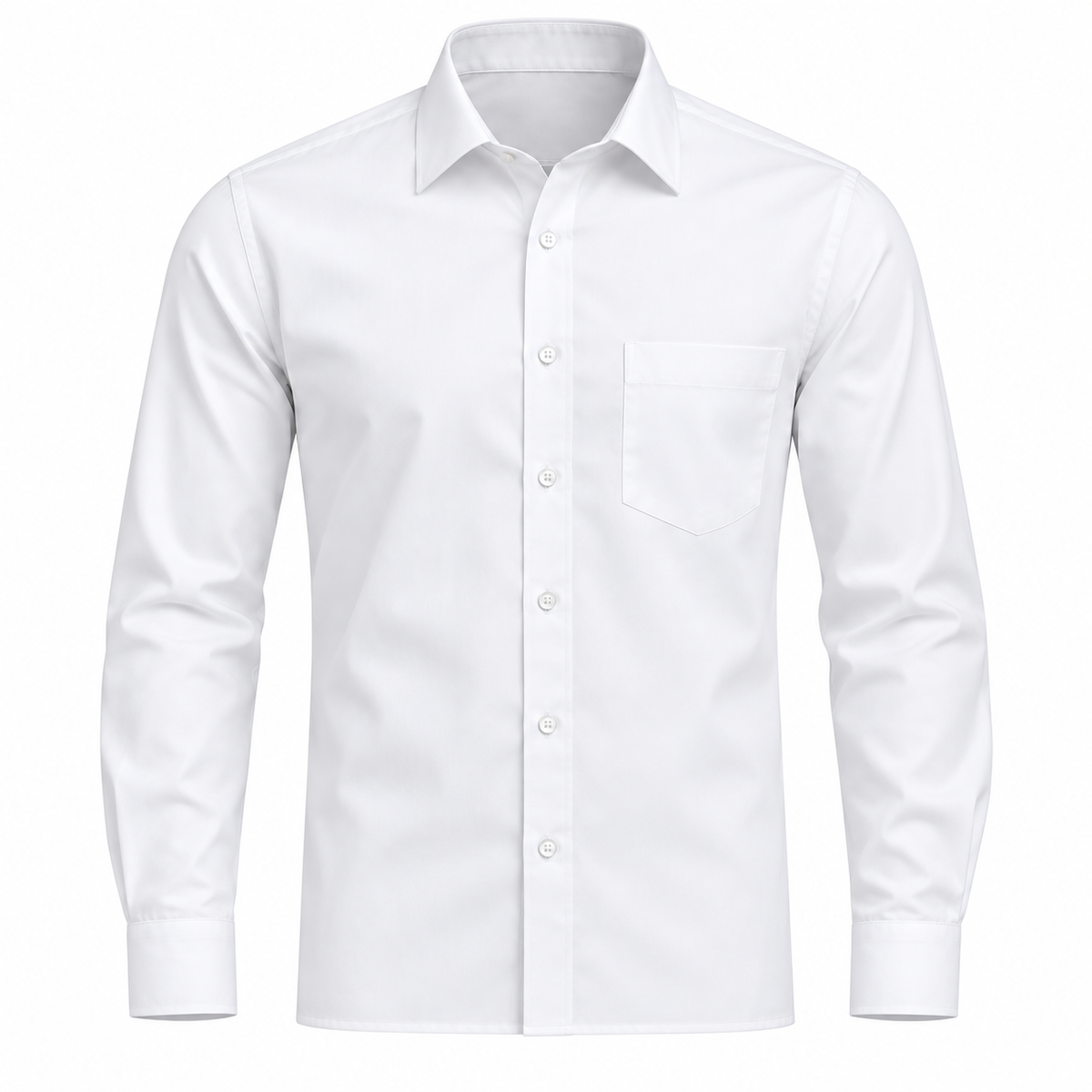 Formal White Shirt – Regular Fit